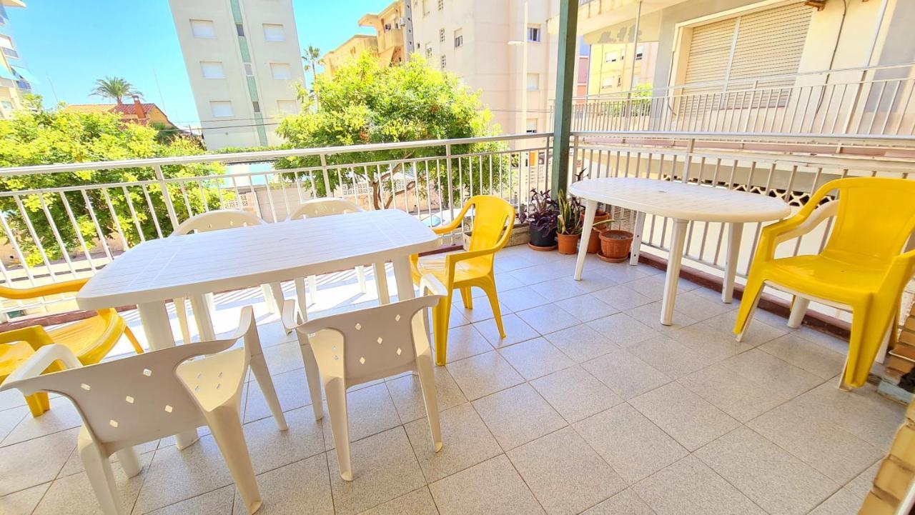 Bonanza - 40 Metros De La Playa! Daire Gandía Dış mekan fotoğraf